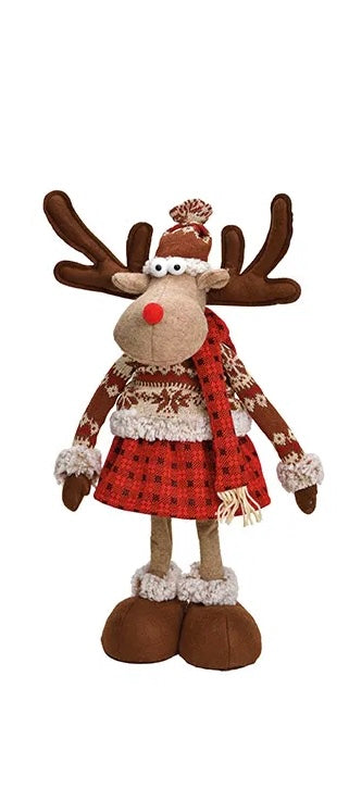 Brown Textile Deer Stand