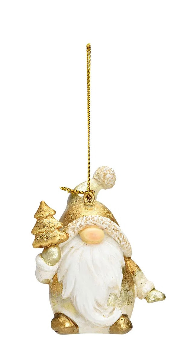 Gold Gnome Hanger