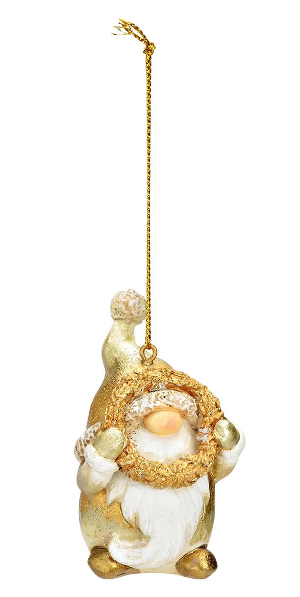 Gold Gnome Hanger