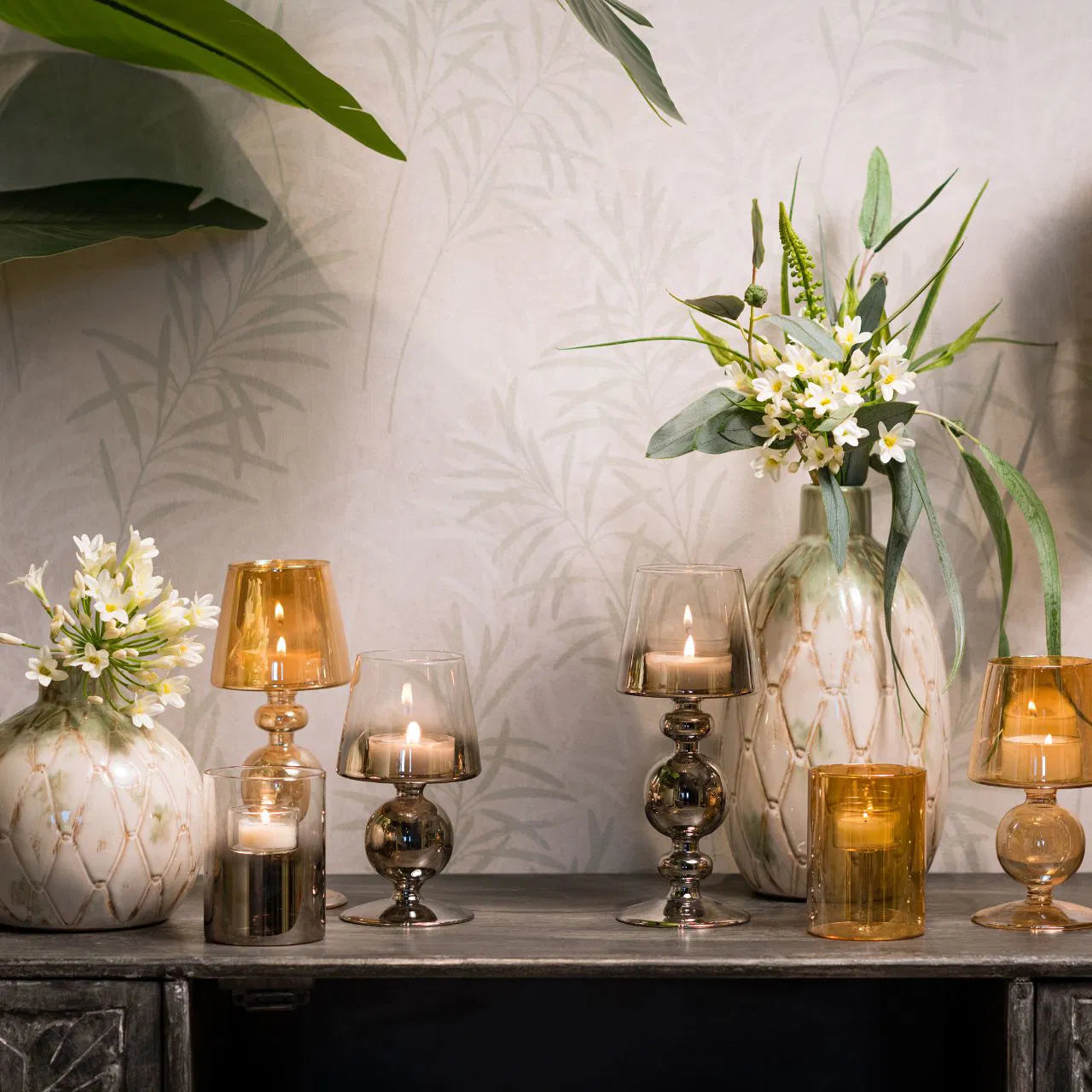 Candle Holder Glass