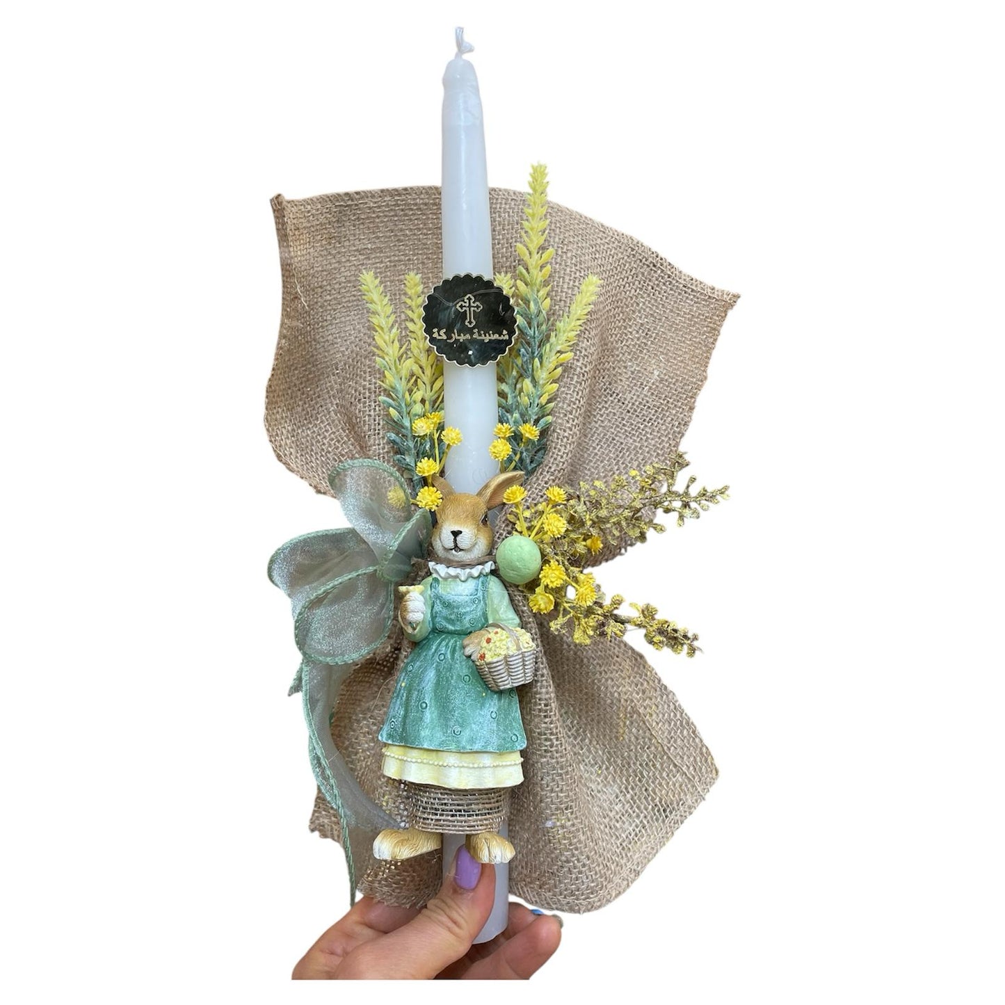 Bunny Woman Candle