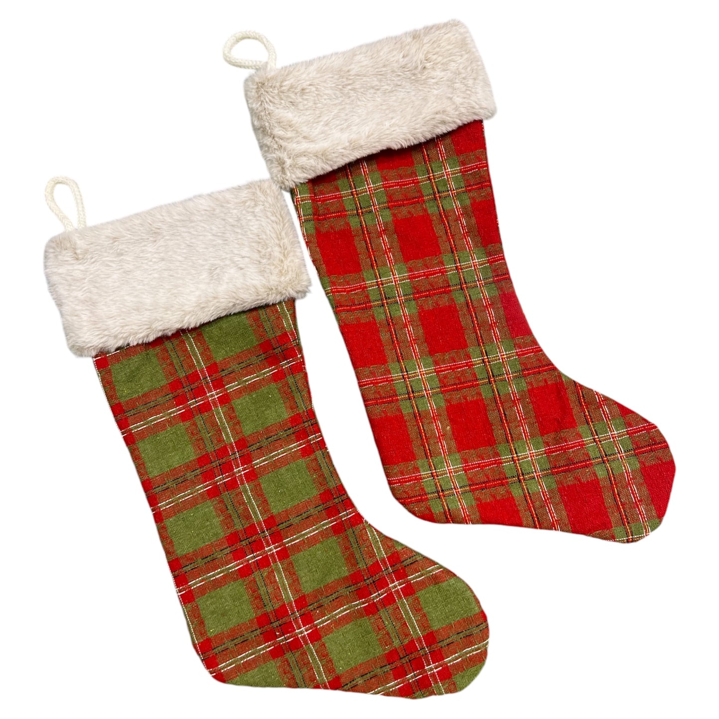 Red/Green Santa Claus Boot Hanger