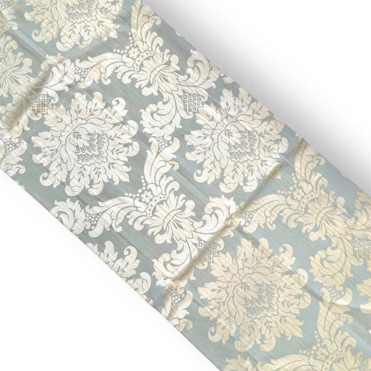 Golden -Blue Bloom Runner