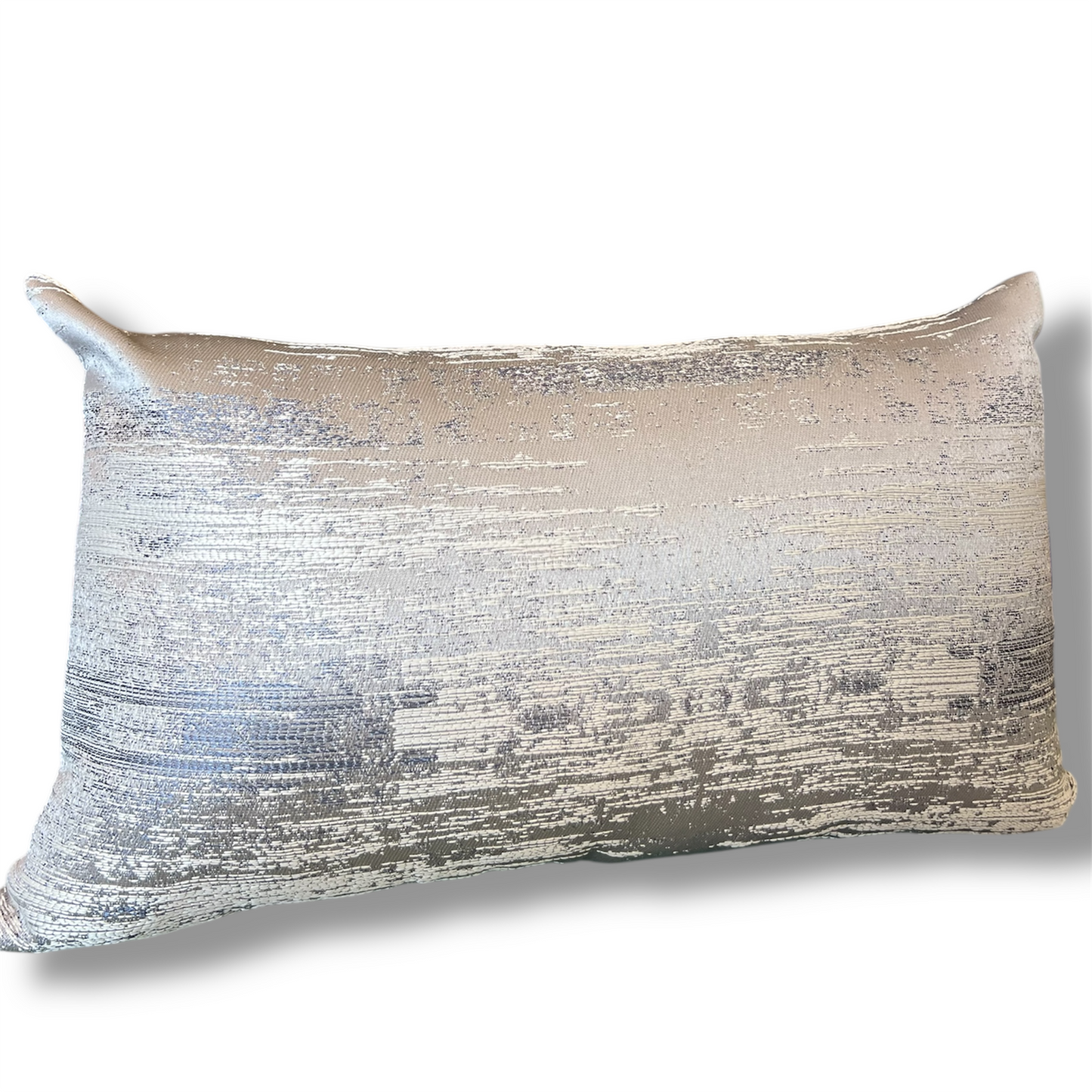 Dark Metallic Glow Cushion