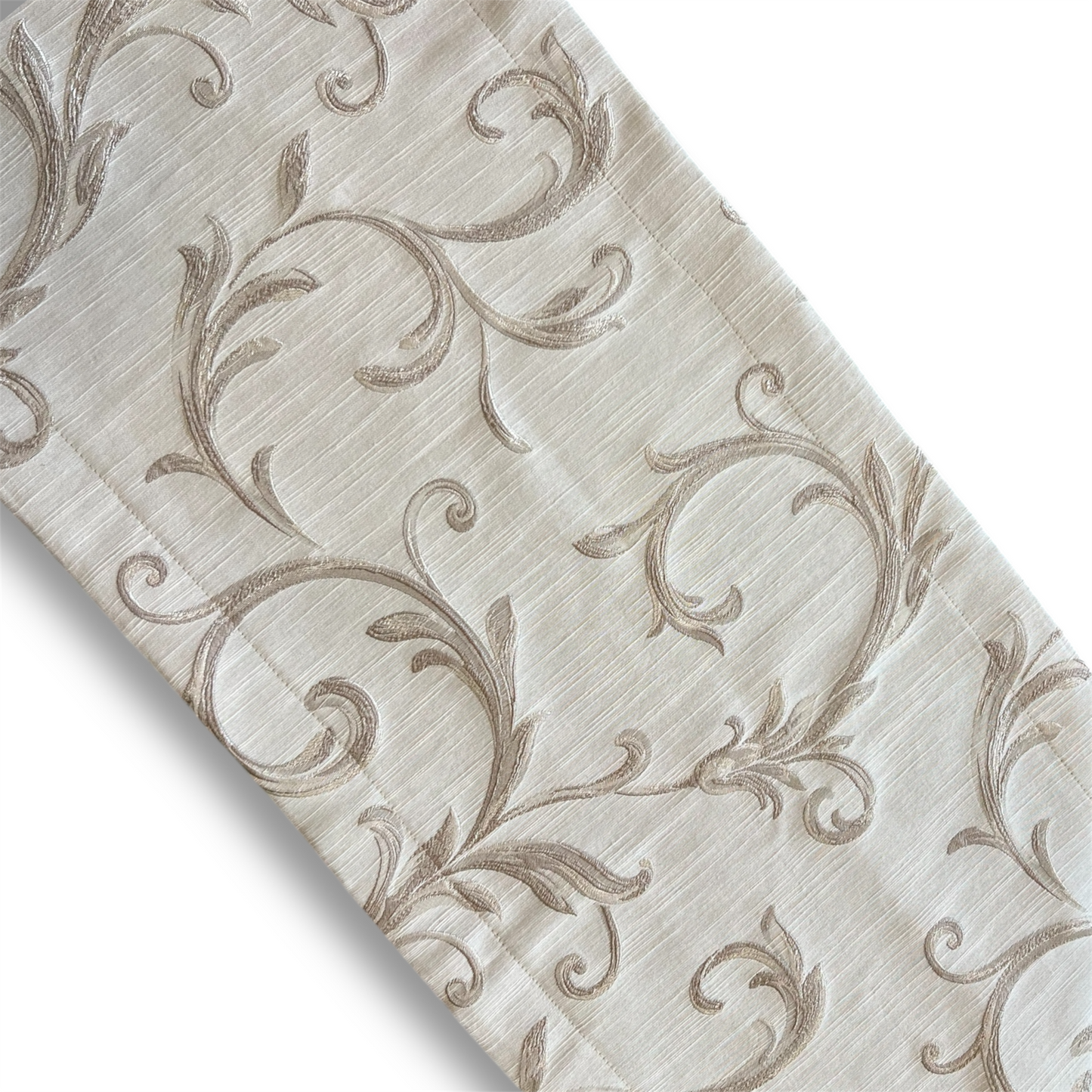 Golden Floral - White Runner