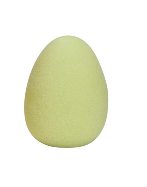 Ceramic Easter Egg in Green/Pink/Gold