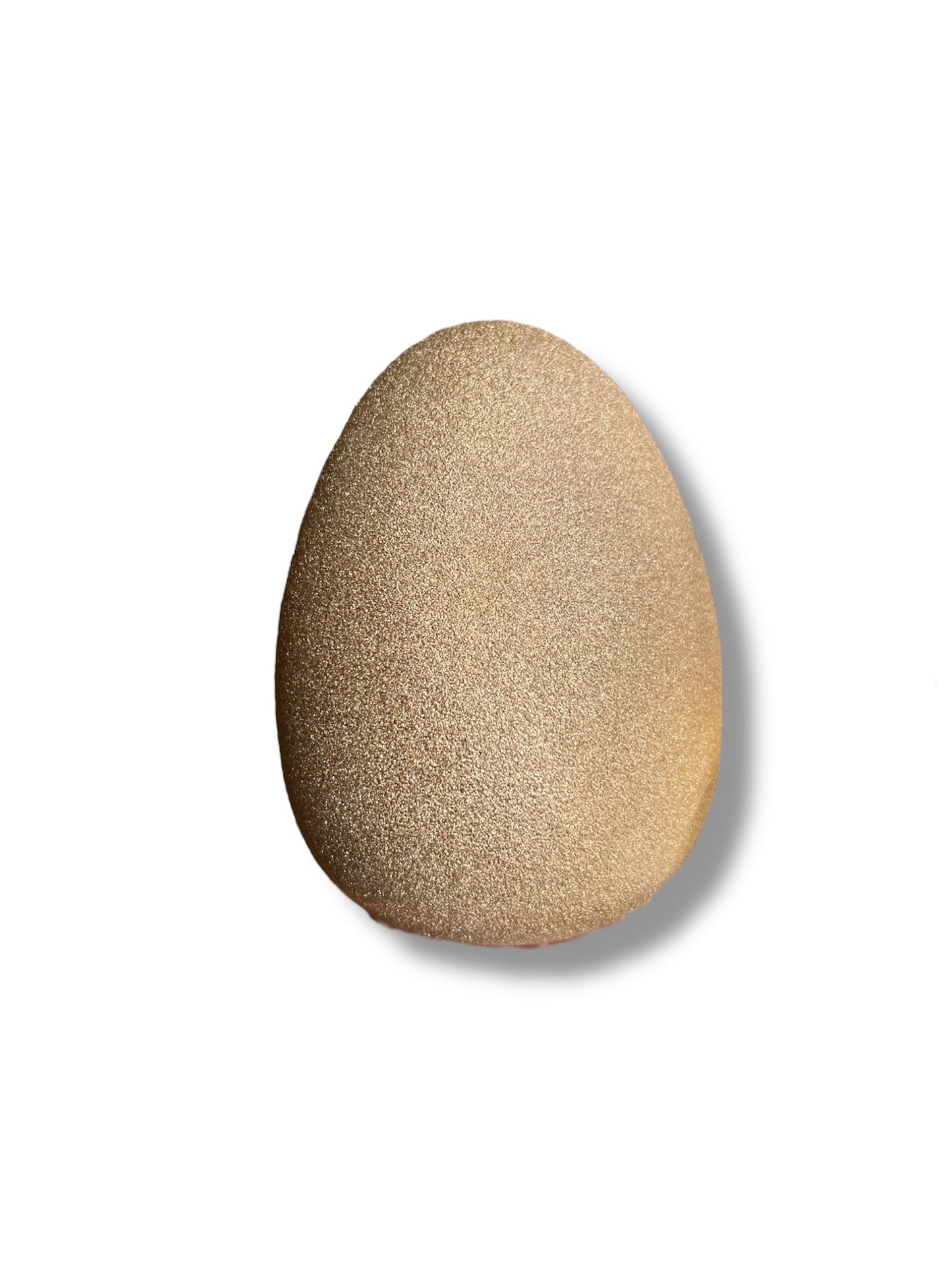Ceramic Easter Egg in Green/Pink/Gold