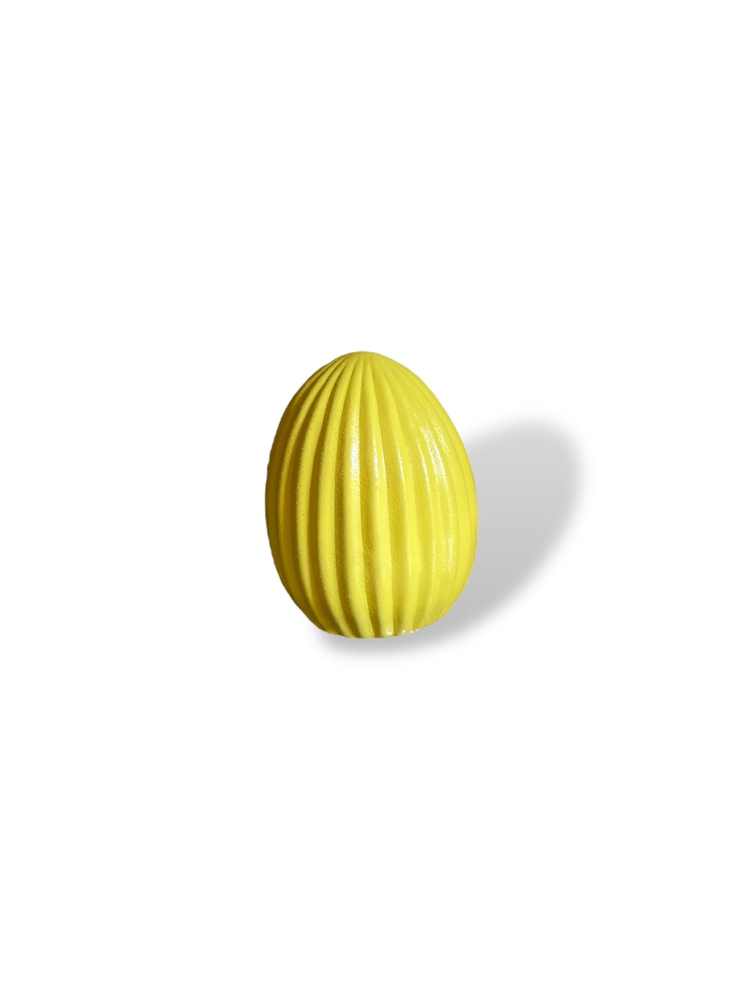 Ceramic Easter Egg in Beige & White