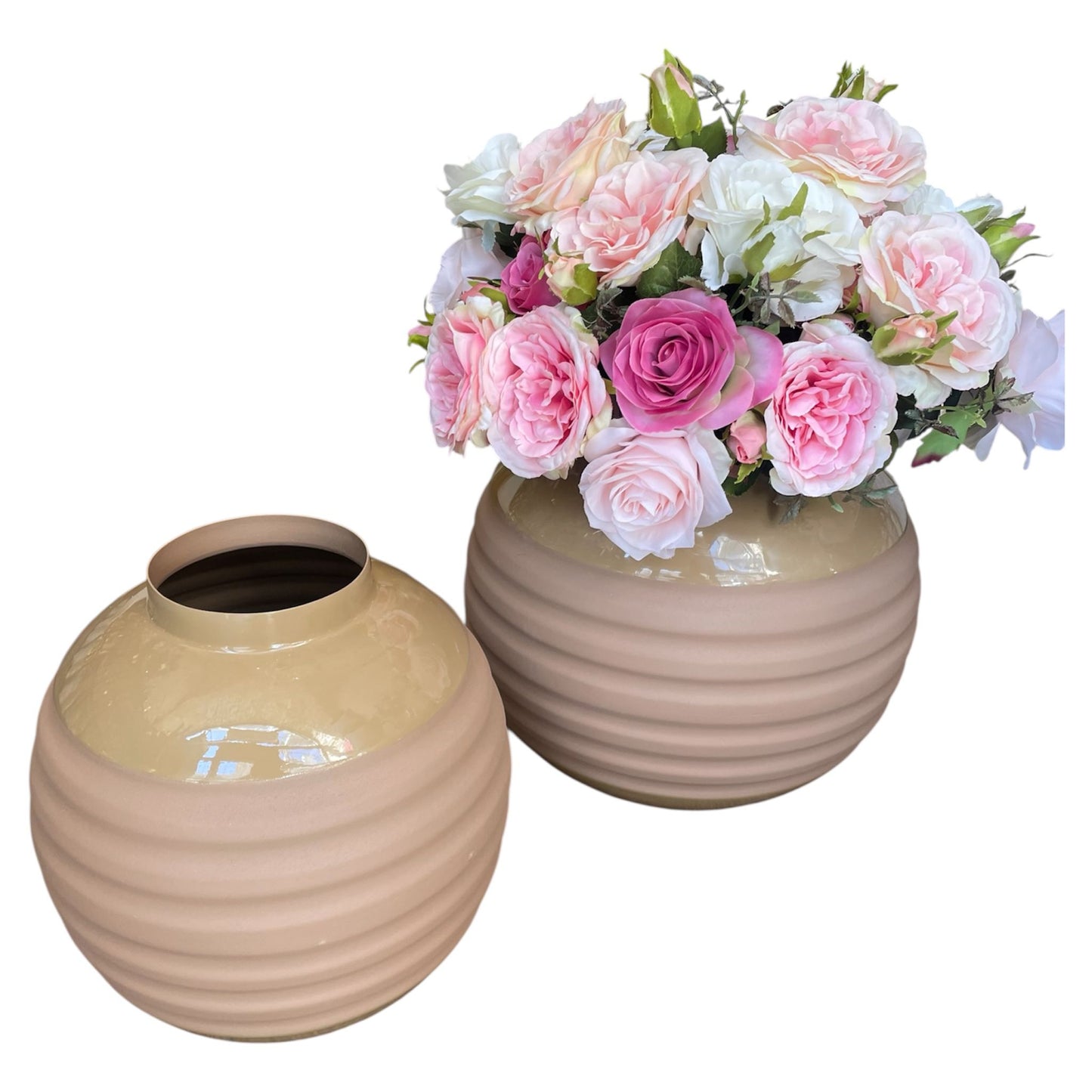 Warm Cappuccino Vase