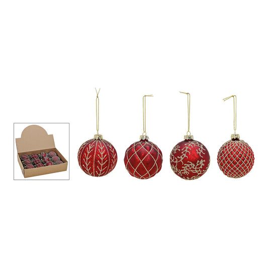 Christmasball With Glitter