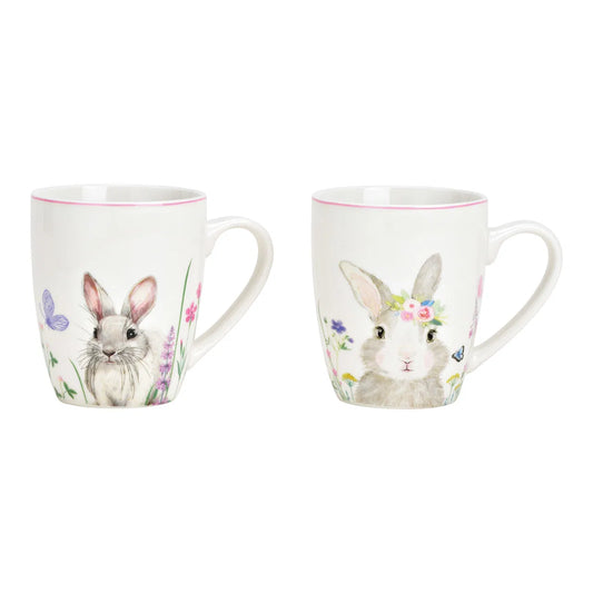 Bunny Porcelain Mug Decor