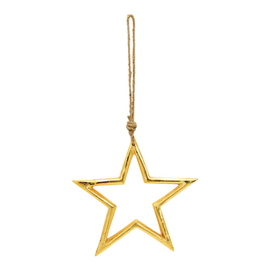 Gold Metal Star Hanger