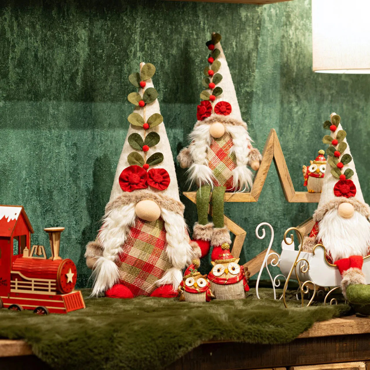 Colorful Textile Gnome