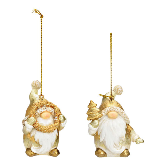 Gold Gnome Hanger