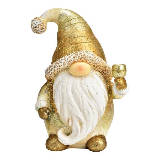 Gold Poly Gnome