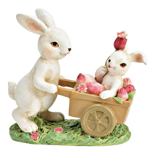 Bunny with Wheelbarrow