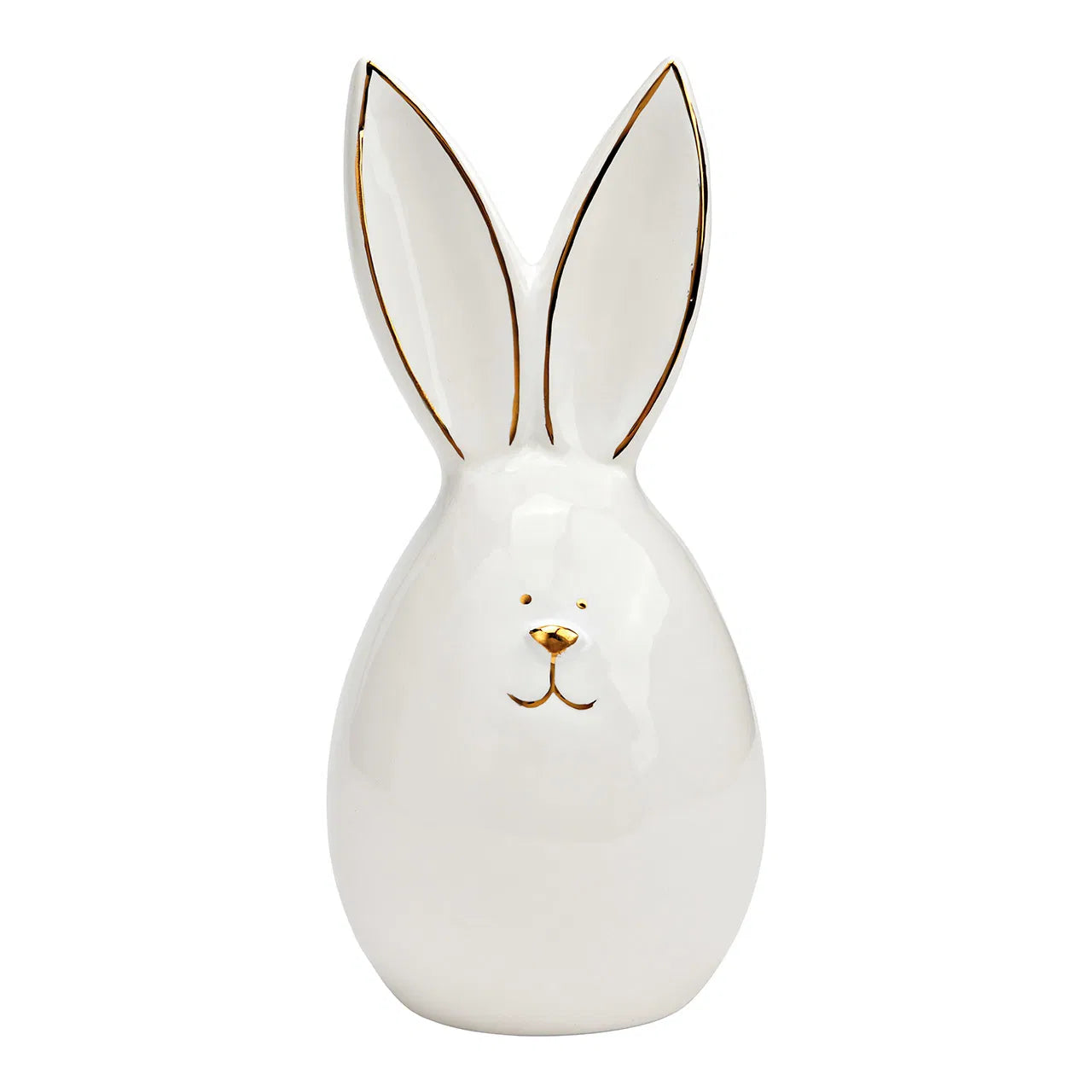 White Ceramic Bunny