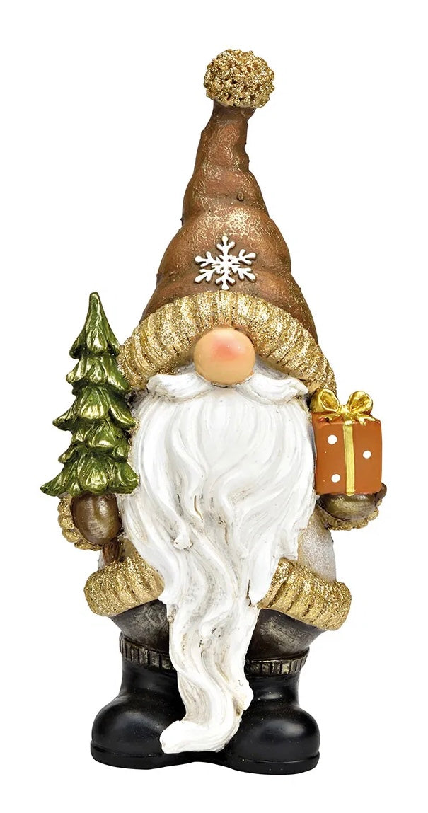 Brown Poly Gnome