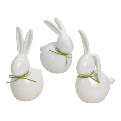 Porcelain Rabbit In 3 Shapes