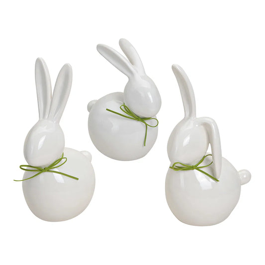 Porcelain Rabbit In 3 Shapes