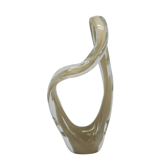 Almond Glass Vase