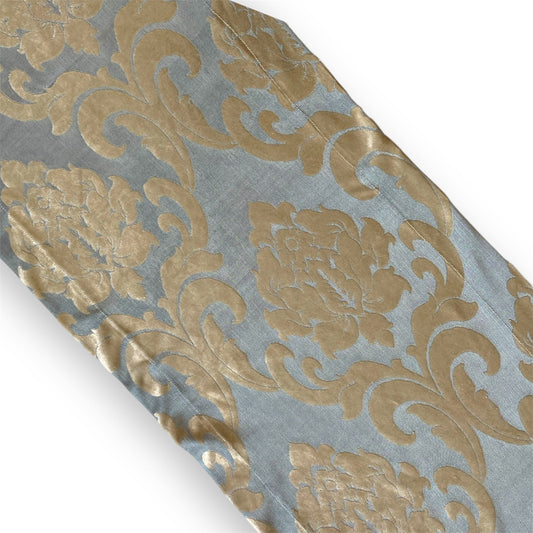 Grey & Gold Bloom Runner