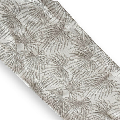 Beige-Grey Tropical Palm Runner