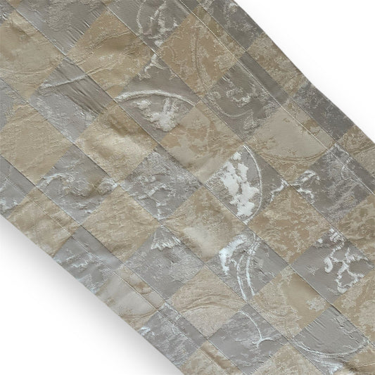 Silver & Gold Cubes Runner