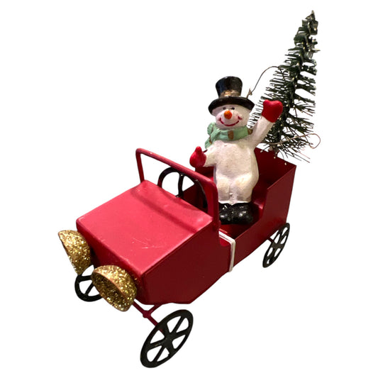Santa Snowman Deer