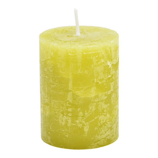 Olive Light Green Wax Candle