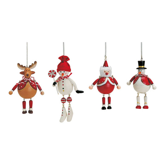 Bouncy Wooden Christmas Hanger