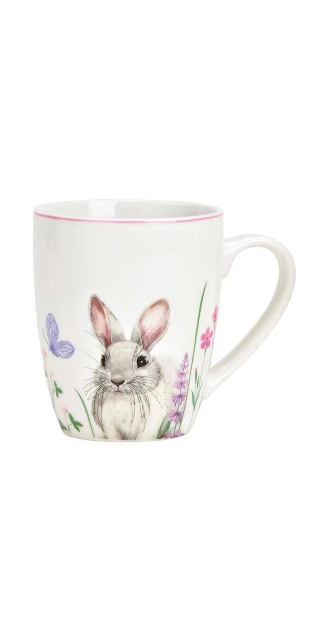 Bunny Porcelain Mug Decor