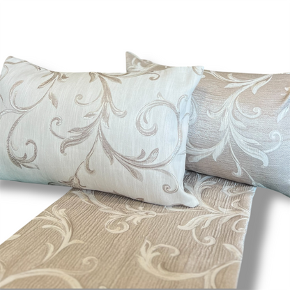 White Floral - Golden Runner