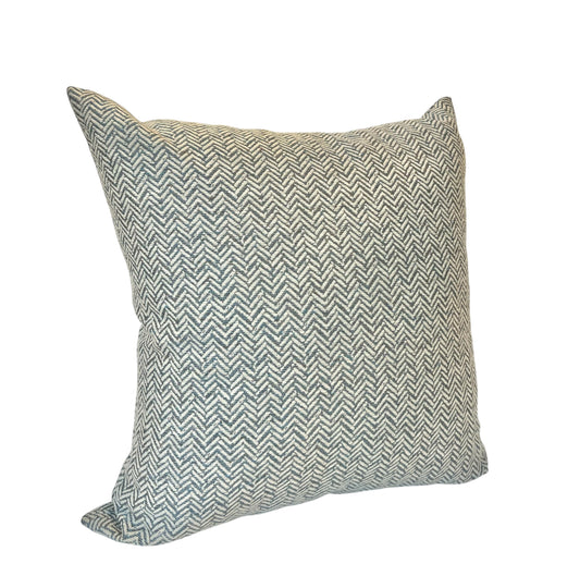 Gray Chevron Pillow