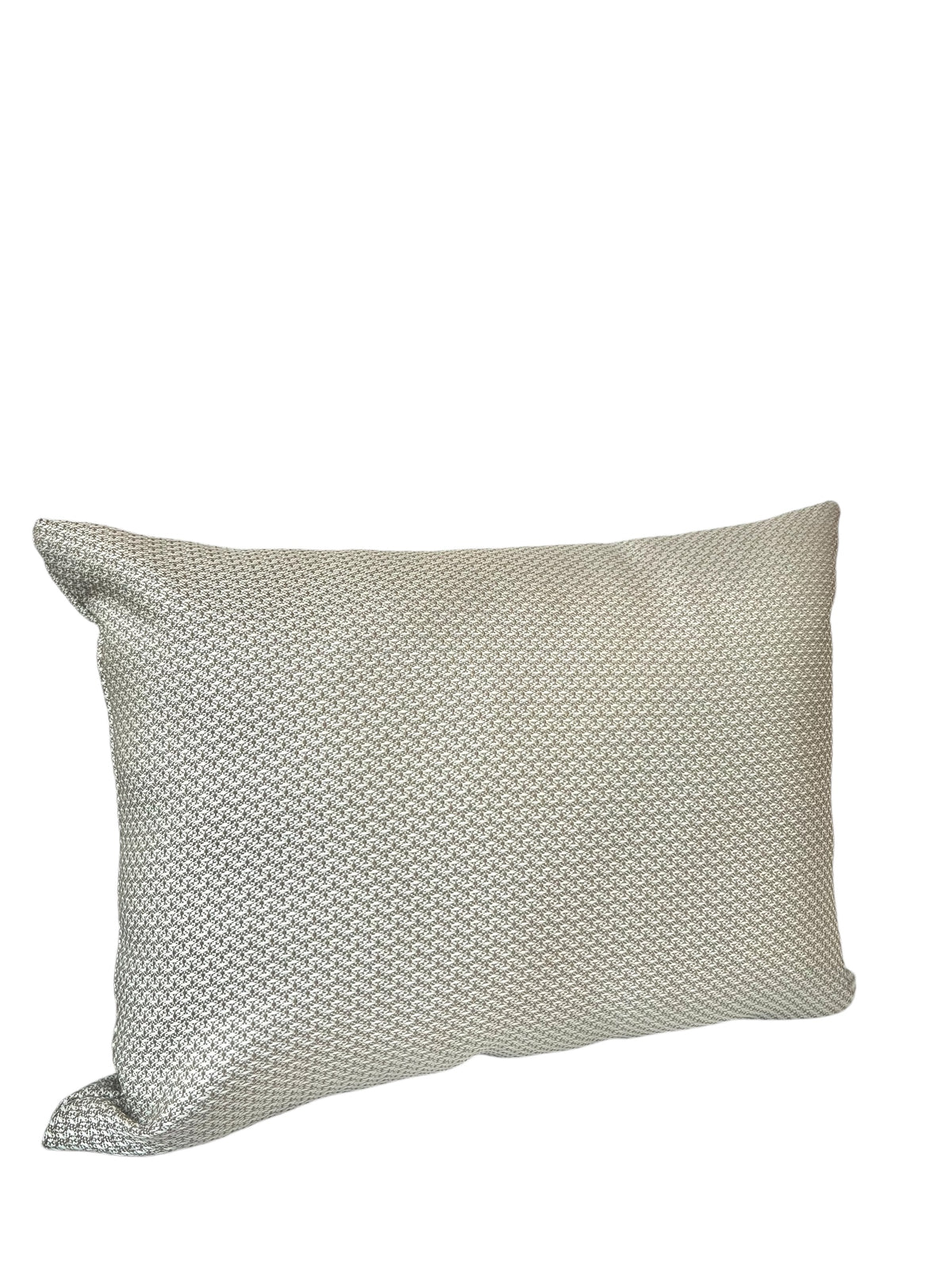 Rectangular Geometric Pattern Pillow on a white background