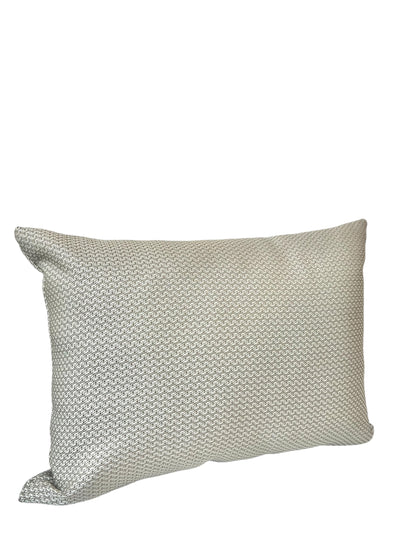 Rectangular Geometric Pattern Pillow on a white background