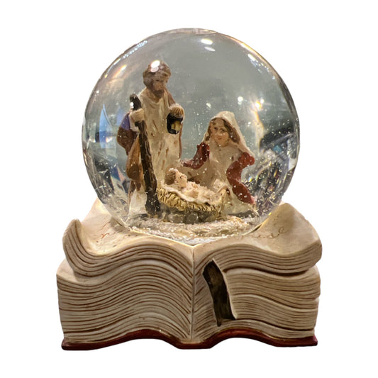 Waterball Nativity Scene