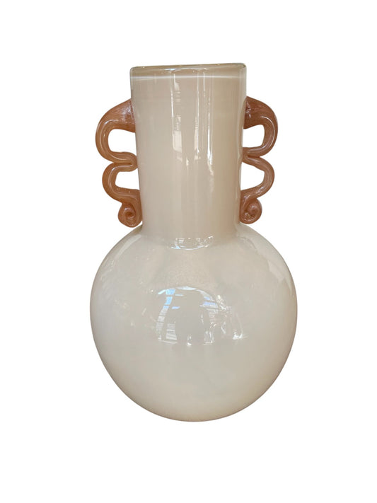 Deco Vase Smoke White