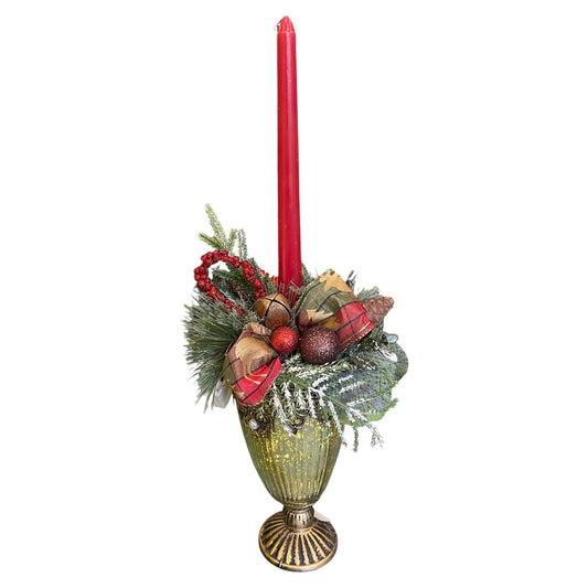 Gold Glass Design in Cone Shape