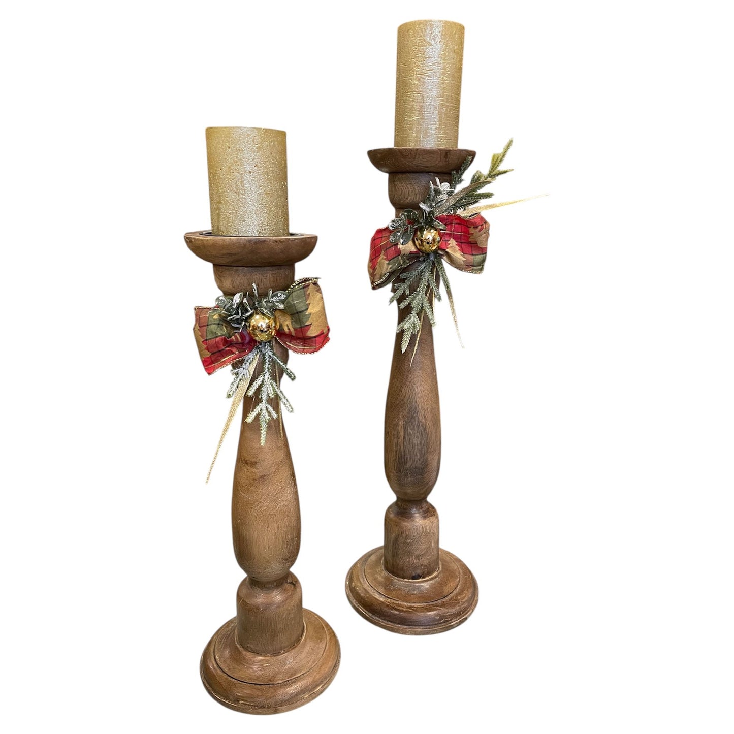 Wooden Candle Holder Design