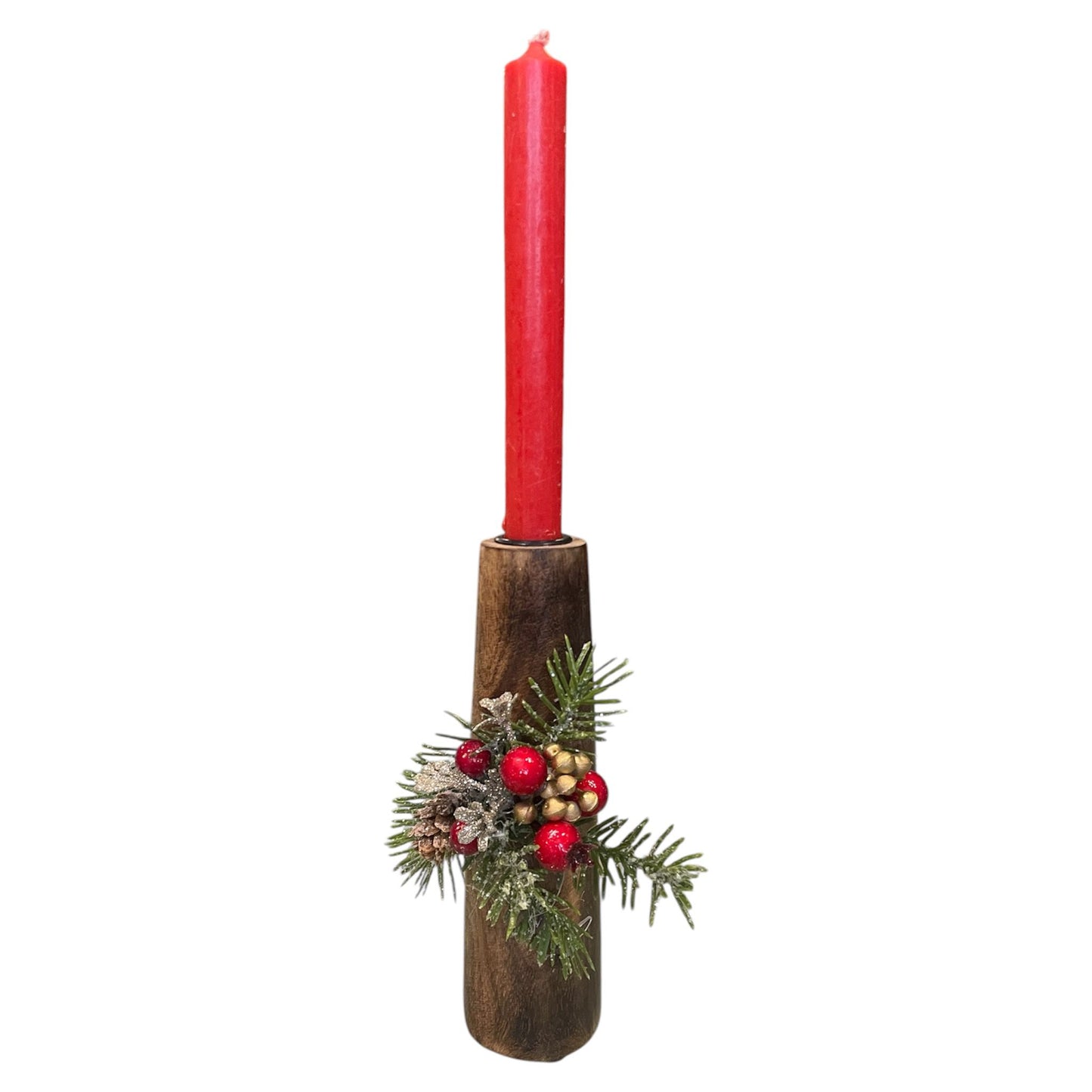 Decorative Brown Candle Holder