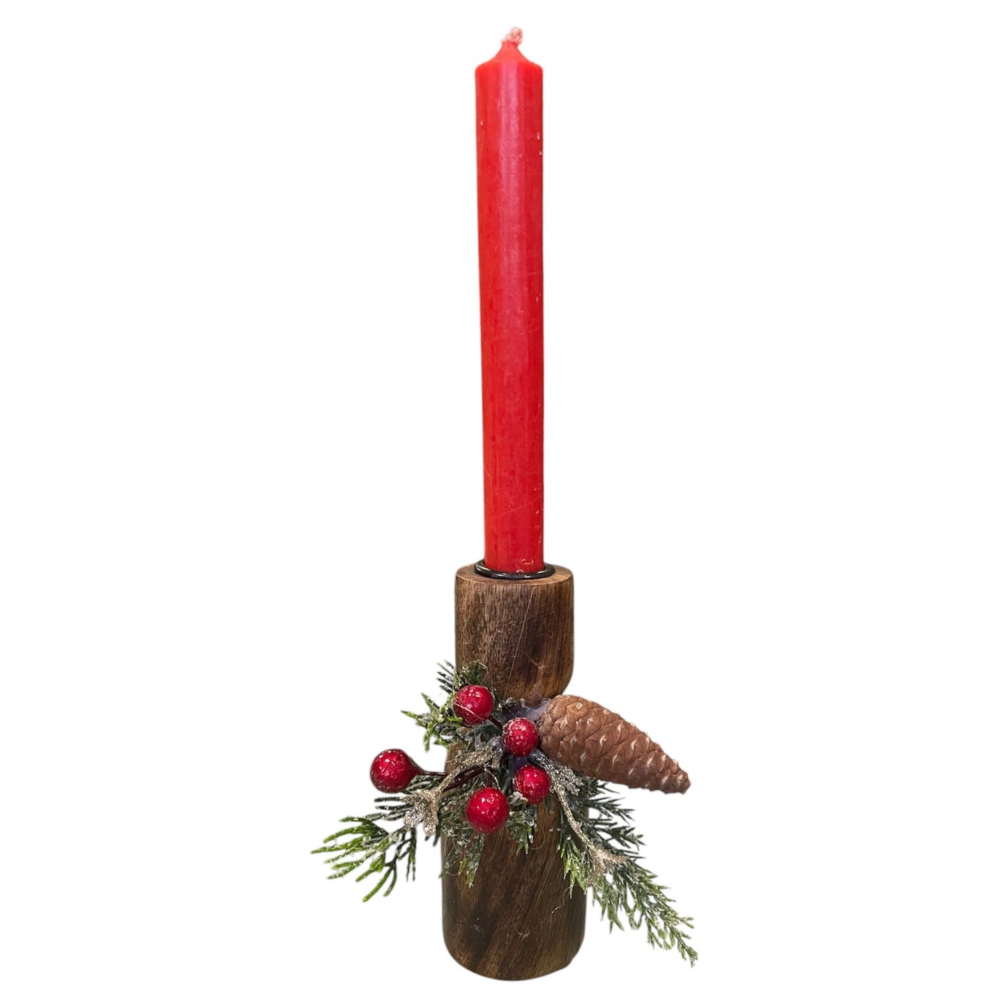 Decorative Brown Candle Holder