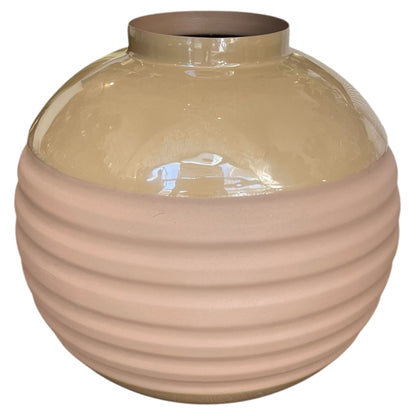 Warm Cappuccino Vase